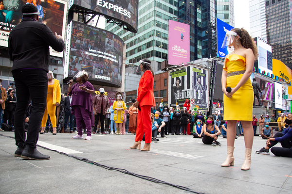 Photo Coverage: Go Inside 'We Will Be Back'- A Broadway Celebration in Times Square! Image