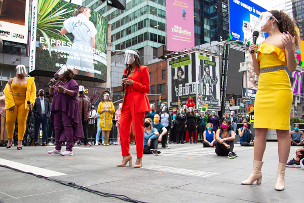 Photo Coverage: Go Inside 'We Will Be Back'- A Broadway Celebration in Times Square! Image