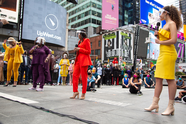 Photo Coverage: Go Inside 'We Will Be Back'- A Broadway Celebration in Times Square!  Image