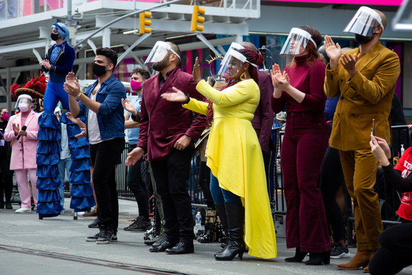 Photo Coverage: Go Inside 'We Will Be Back'- A Broadway Celebration in Times Square!  Image