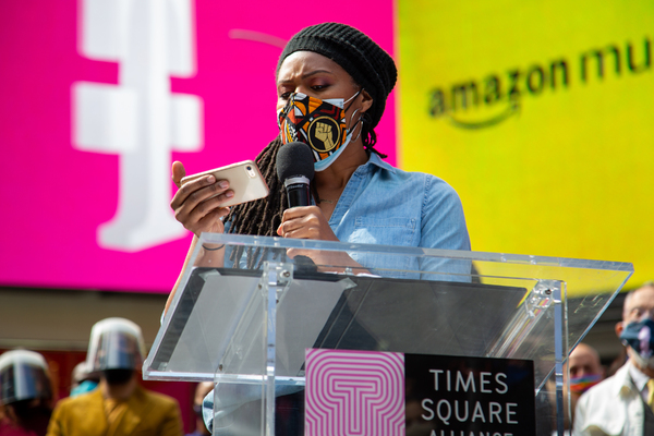 Photo Coverage: Go Inside 'We Will Be Back'- A Broadway Celebration in Times Square!  Image