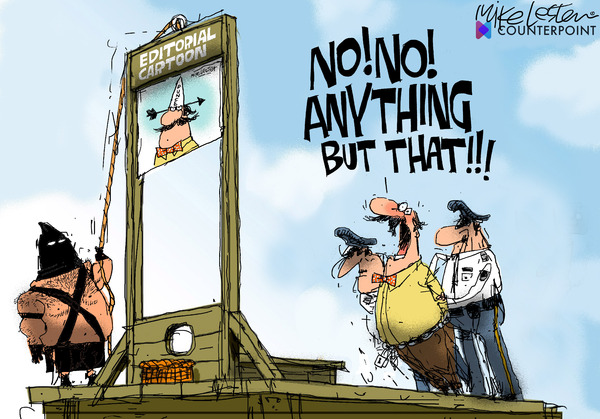 Check Out Political Cartoons From Be An #ArtsHero & Counterpoint's '100 Days of Art & Activism' Partnership Image