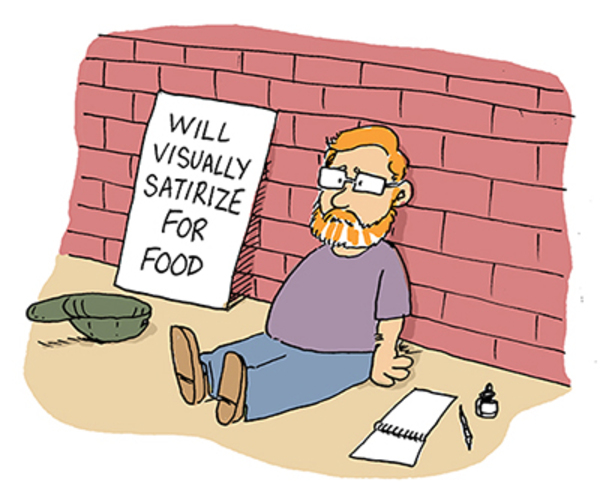 Check Out Political Cartoons From Be An #ArtsHero & Counterpoint's '100 Days of Art & Activism' Partnership Image
