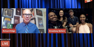Ashley Brown, Michael James Scott, Kissy Simmons & Josh Strickland Visit Backstage LI Video