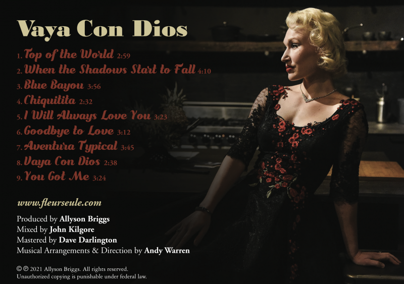 BWW CD Review: Fleur Seule VIA CON DIOS Relaxes, Refreshes and Rejuvenates.  Image