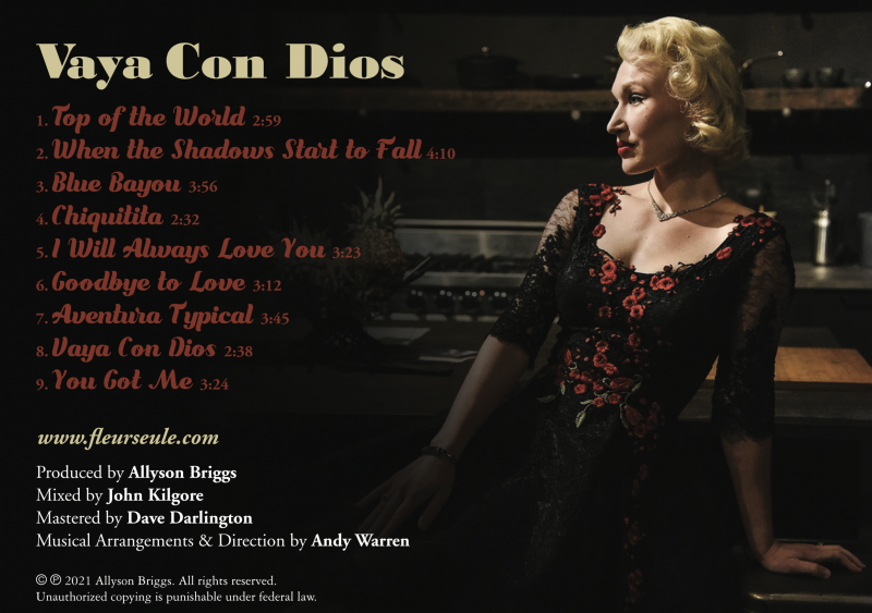 BWW CD Review: Fleur Seule VIA CON DIOS Relaxes, Refreshes and Rejuvenates. Image