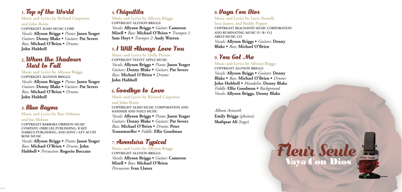 BWW CD Review: Fleur Seule VIA CON DIOS Relaxes, Refreshes and Rejuvenates. Image