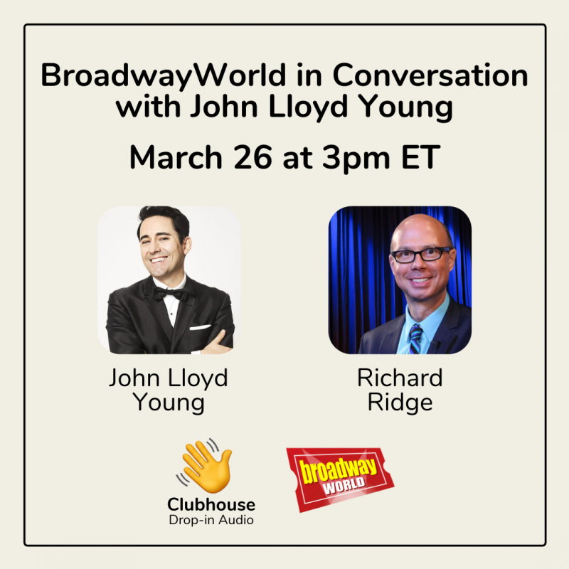 Richard Ridge to Chat with John Lloyd Young on the Clubhouse App  Image