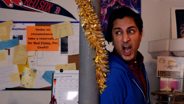 Photos & Video: First Look at  Maulik Pancholy in FULLY COMMITTED 