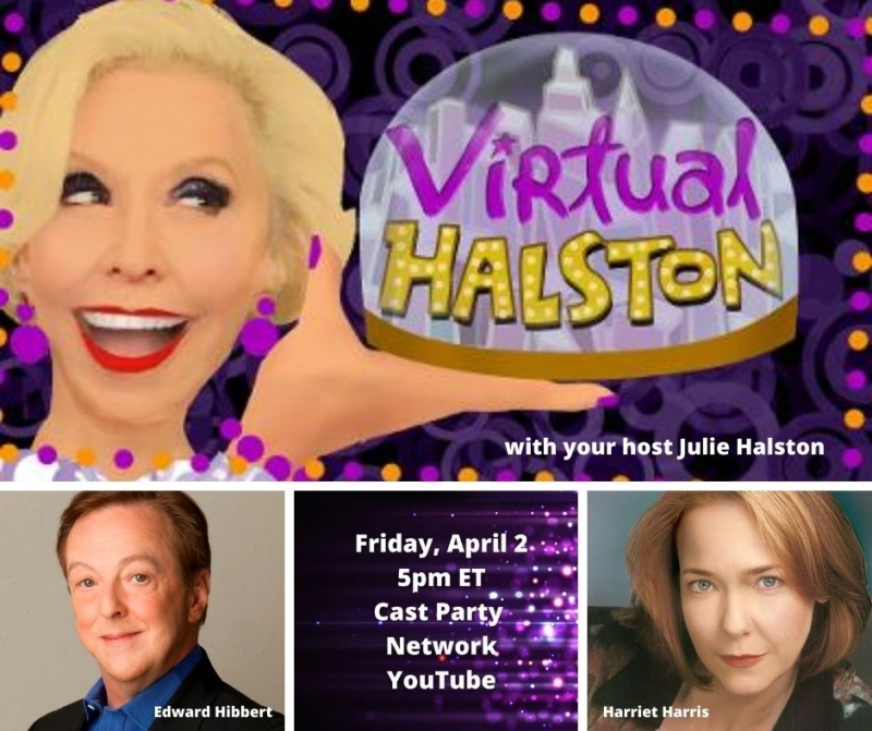 BWW Previews: Comedy Times Three When Harris and Hibbert Join Halston, Virtually, on April 2nd Image
