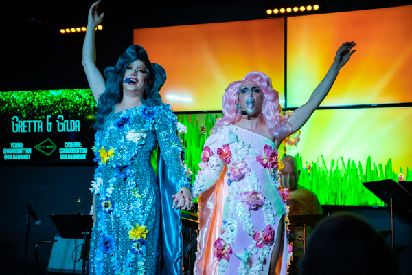 Photo Flash: First look at THE GRETTA AND GILDA EASTER SPECTACULAR Image
