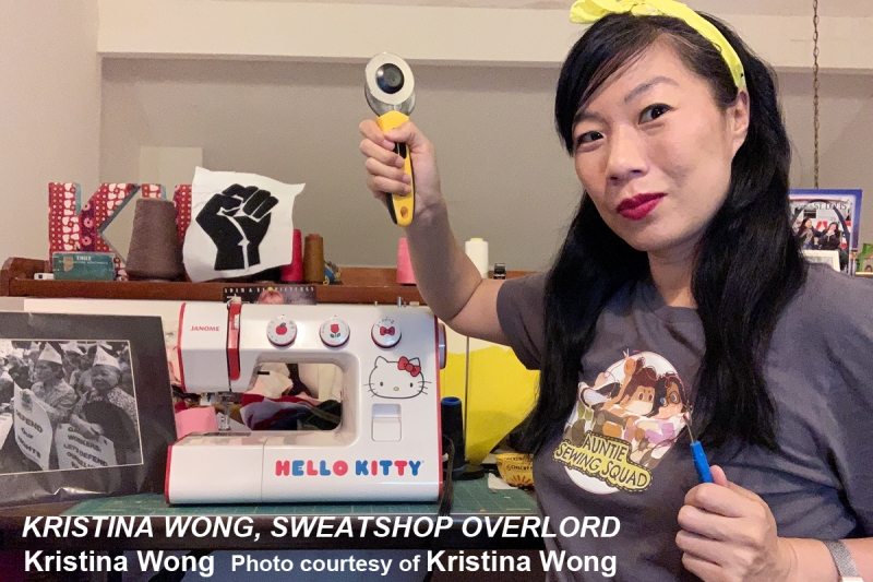 Interview: From PUBLIC OFFICE to SWEATSHOP, Kristina Wong Pivots FROM NUMBER TO NAME 