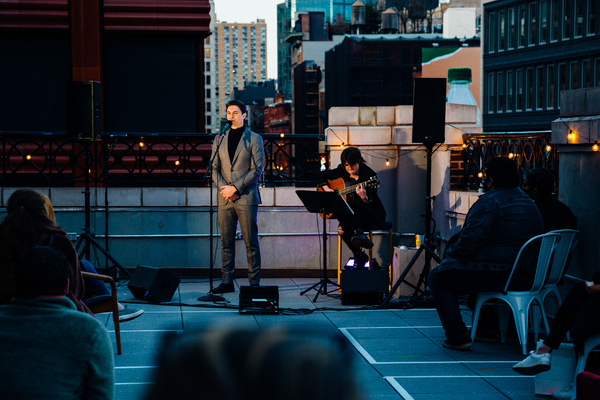 Photo Flash: Lauren Patten and Derek Klena Sing from The Rooftops with TodayTix Image