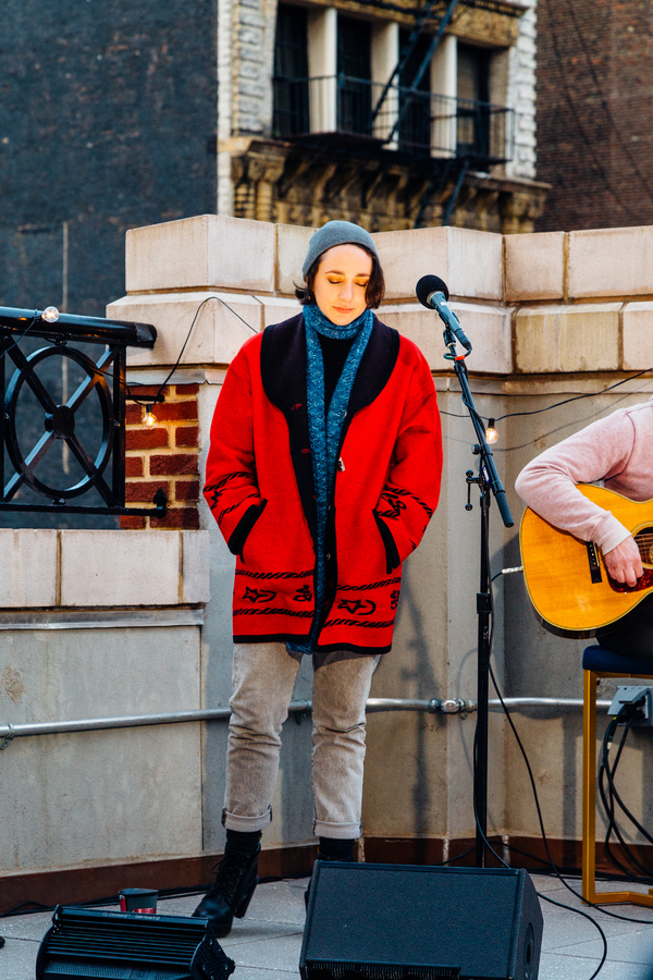 Photo Flash: Lauren Patten and Derek Klena Sing from The Rooftops with TodayTix Image