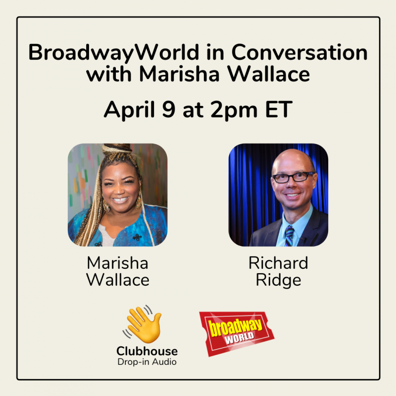 LISTEN: Richard Ridge Will Chat with Marisha Wallace on Clubhouse- Live at 2pm! Image