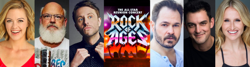 Kate Rockwell, Mitchell Jarvis, Wesley Taylor & More Join ROCK OF AGES: All-Star Reunion Concert Image