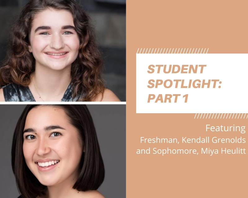 Student Blog: Student Spotlight: Underclassmen Edition Image