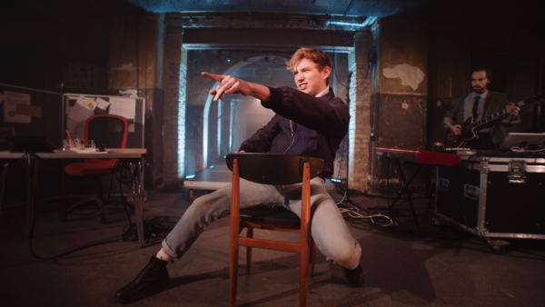 Photo Flash: First Look at Jack Holden in the Filming of the World Premiere of CRUISE Image