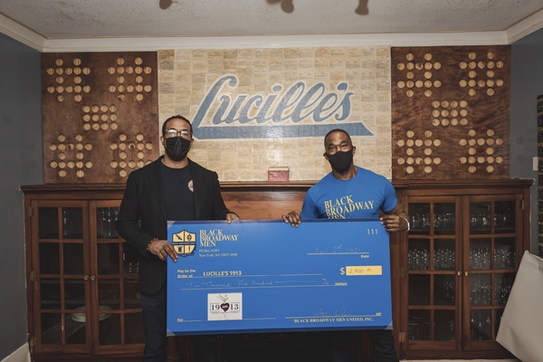 Photo Flash: BLACK BROADWAY MEN Provide Disaster Relief Funds to Those Affected by Texas Snowstorm Image