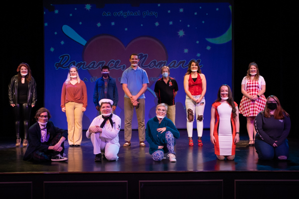 Photo Coverage: First look at Ohio University Lancaster Theatre's ROMANCE,NOMANCE! A SLIGHTLY ROMANTIC COMEDY Image