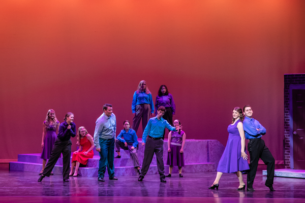 Photo Coverage: Inside New Albany High School's SMOKEY JOE'S CAFE Image