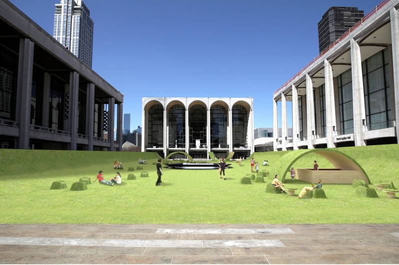 Lincoln Center Will Transform Josie Robertson Plaza Into Green Space  Image