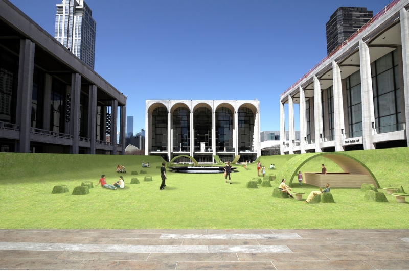 Lincoln Center Will Transform Josie Robertson Plaza Into Green Space Image