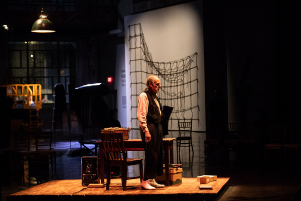 Photo Flash: First Look At KRAPP'S LAST TAPE From The Wilbury Group 