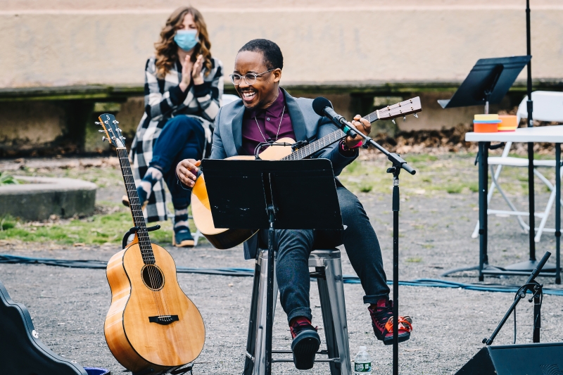 Photo Flash: Davóne Tines, Chris Thile, Carl Hancock Rux, The Lazours and More Perform for NY PopsUp Image