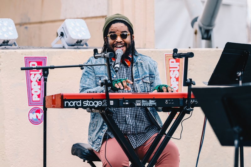 Photo Flash: Davóne Tines, Chris Thile, Carl Hancock Rux, The Lazours and More Perform for NY PopsUp Image