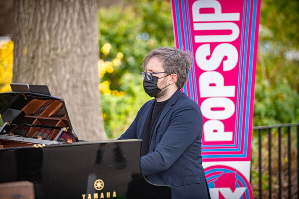 Photo Flash: Davóne Tines, Chris Thile, Carl Hancock Rux, The Lazours and More Perform for NY PopsUp Image