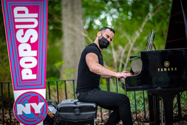 Photo Flash: Davóne Tines, Chris Thile, Carl Hancock Rux, The Lazours and More Perform for NY PopsUp Image