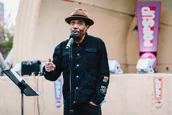 Photo Flash: Davóne Tines, Chris Thile, Carl Hancock Rux, The Lazours and More Perform for NY PopsUp Image