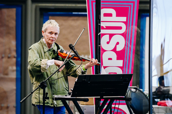 Photo Flash: Laurie Anderson, Chris Thile and More Perform in the 10th Week of NY PopsUp 