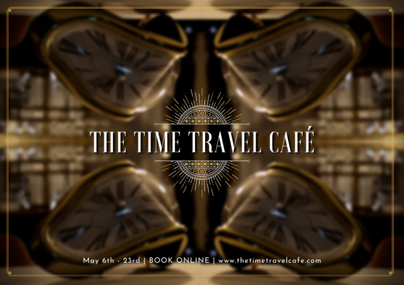 Interview | James Elliot and Kristian Santic, the creative minds behind The Time Travel Cafe at Anywhere Festival  Image