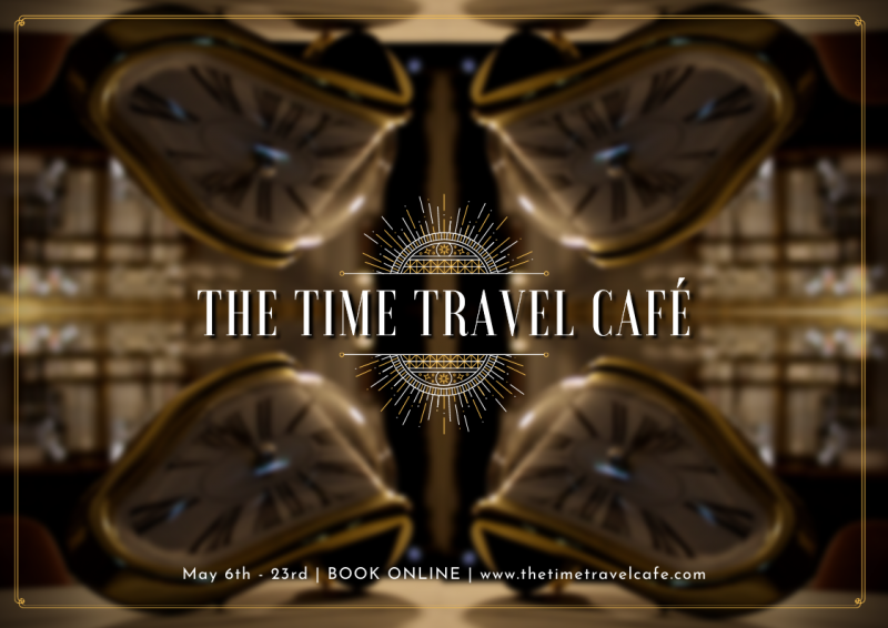 Interview | James Elliot and Kristian Santic, the creative minds behind The Time Travel Cafe at Anywhere Festival Image