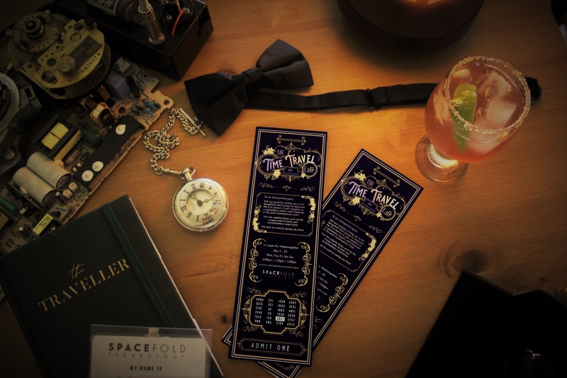 Interview | James Elliot and Kristian Santic, the creative minds behind The Time Travel Cafe at Anywhere Festival Image