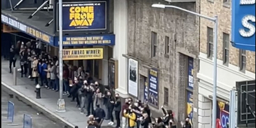 VIDEO: Fans Greet the Cast of COME FROM AWAY As They Arrive to Film the Show Photo
