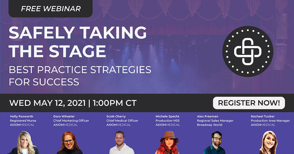 Safely Taking the Stage - 5 Topics We'll Cover at this Week's Webinar 