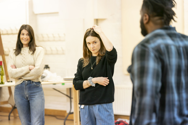 Gemma Arterton, Lydia Wilson, Fehinti Balogun Photo