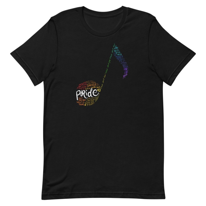 Shop Fan-Designed Pride Month Shirts Benefitting The Trevor Project and The Trans Lifeline! 