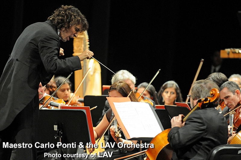 Interview: Maestro Carlo Ponti Zealously Conducting LAV & YOUNG VOICES All Over The World Image