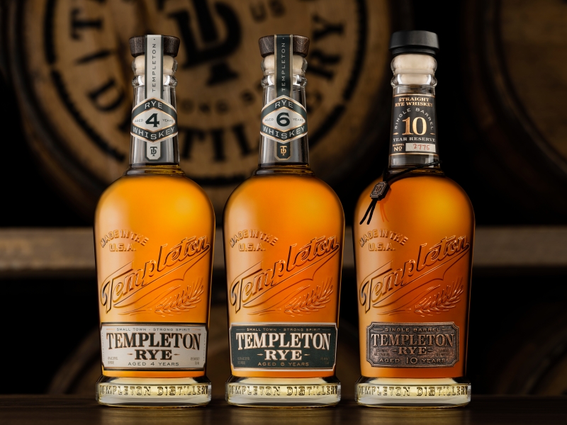 TEMPLETON DISTILLERY Launches Entrepreneur's Grant Program and 10 Year Reserve Rye Whiskey Image