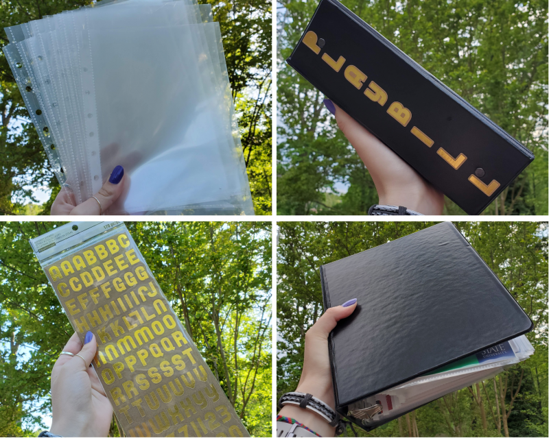 Student Blog: D.I.Y. Playbill Binder Image