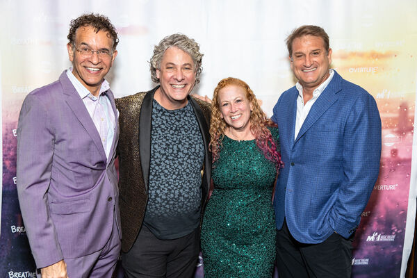 Brian Stokes Mitchell, Timothy Allen McDonald, Jodi Picoult and Jeff Calhoun Photo