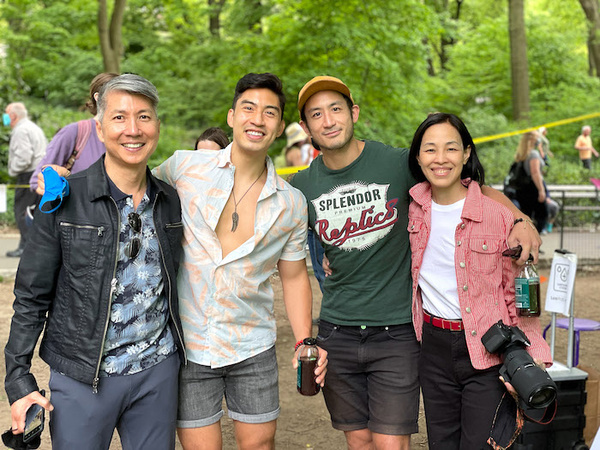 Jason Ma, Devin Ilaw, Hansel Tan and Lia Chang. Photo by Melissa Huber Photo