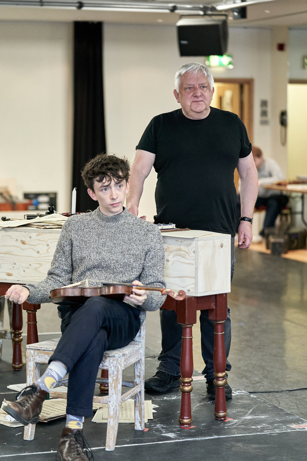 Photo Flash: Inside Rehearsal For BACH & SONS at the Bridge Theatre Image