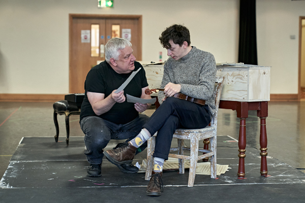 Photo Flash: Inside Rehearsal For BACH & SONS at the Bridge Theatre Image