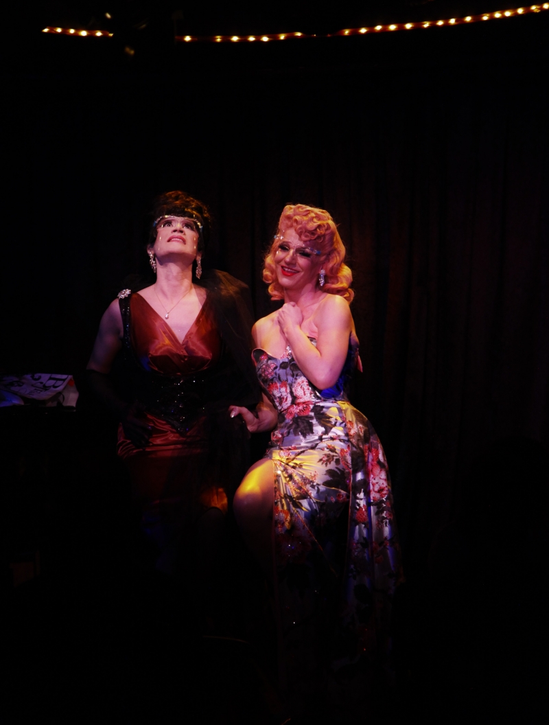 Photo Flash:  Gloria Swansong & Maxie Factor Sparkle With Glamour in A NIGHT OF ESCAPE at Don't Tell Mama 