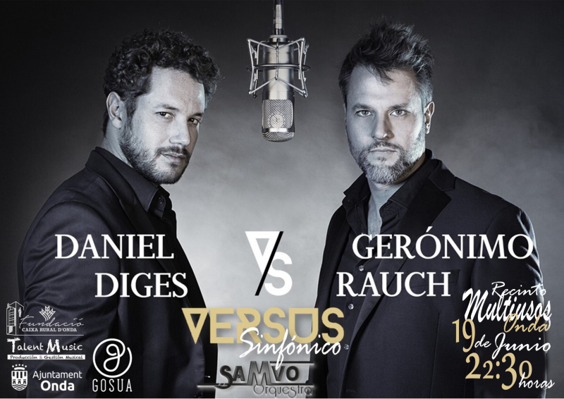 Gerónimo Rauch y Daniel Diges se unen en VERSUS SINFÓNICO Image